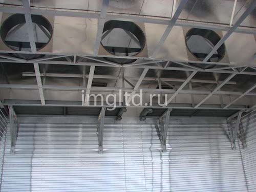 вентиляторы, система вентиляции сушильной камеры, обечайки для сушильных камер